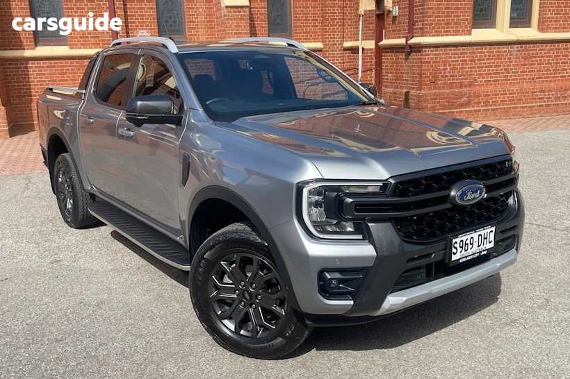 Silver 2024 Ford Ranger Ute Tray WILDTRAK 4X4