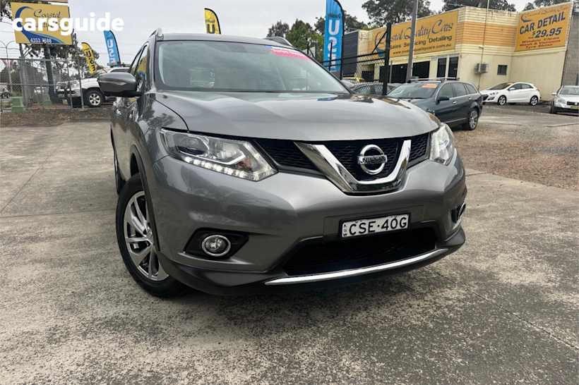 Grey 2014 Nissan X-Trail Wagon Tl (Fwd)