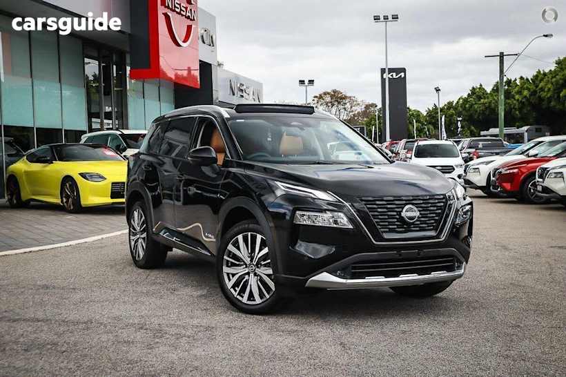 Black 2025 Nissan X-Trail Wagon Ti-L (4Wd) E-Power (Hybrid)