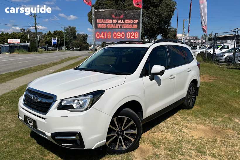 White 2018 Subaru Forester Wagon 2.5I-S