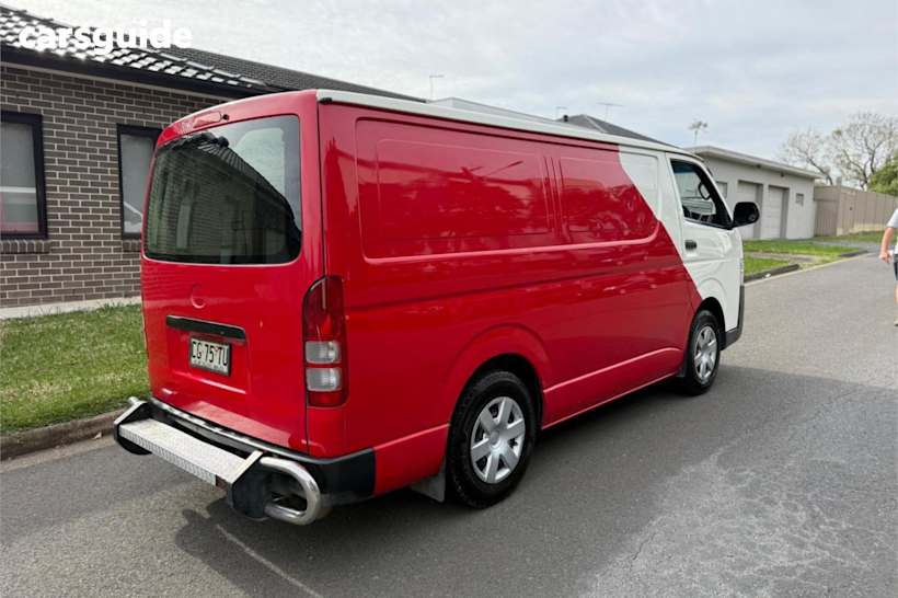 White 2015 Toyota HiAce Commercial R