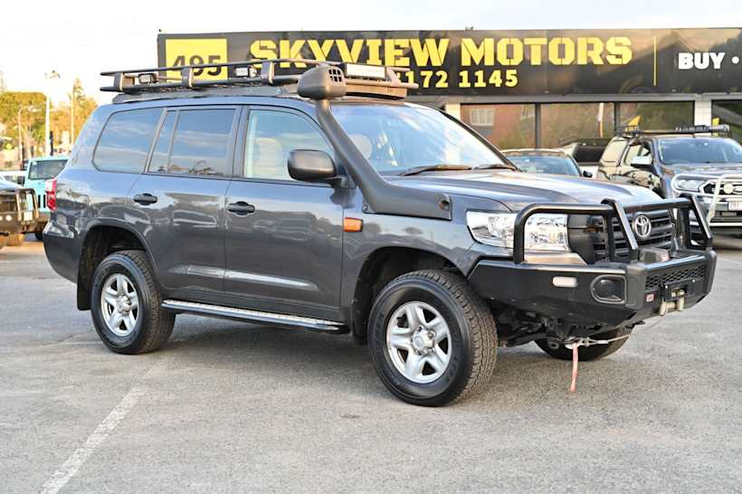 Grey 2019 Toyota Landcruiser SUV GX 4X4