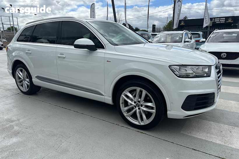 White 2016 Audi Q7 SUV TDI 4WD