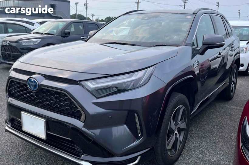 Grey 2022 Toyota RAV4 SUV 4WD PHV SUV