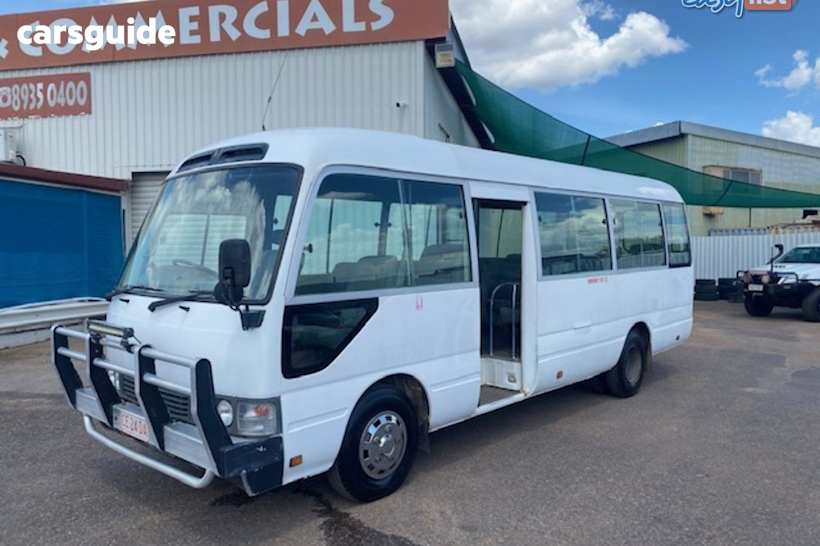 White 1998 Toyota Coaster OtherCar