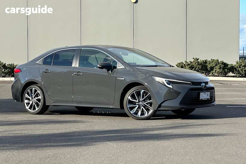 Grey 2024 Toyota Corolla Sedan ZR HYBRID F