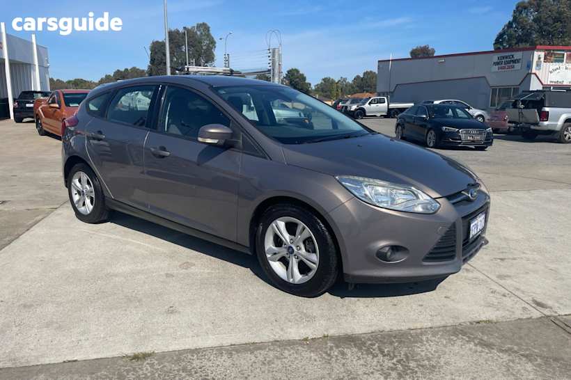 Grey 2014 Ford Focus Sedan TREND F
