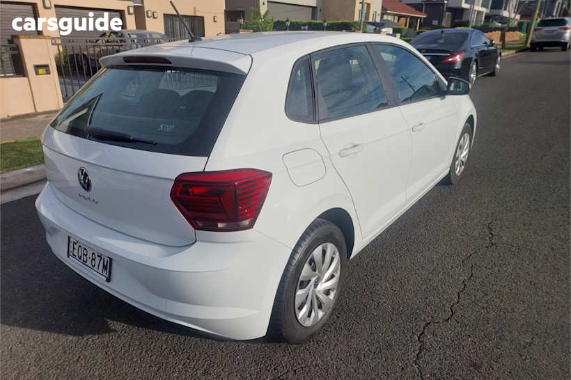 White 2021 Volkswagen Polo Hatch 70TSI TRENDLINE F