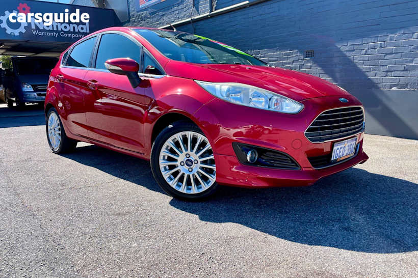 Red 2015 Ford Fiesta Hatch SPORT F