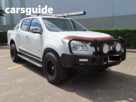 White 2014 Holden Colorado Ute Tray LTZ 4X4
