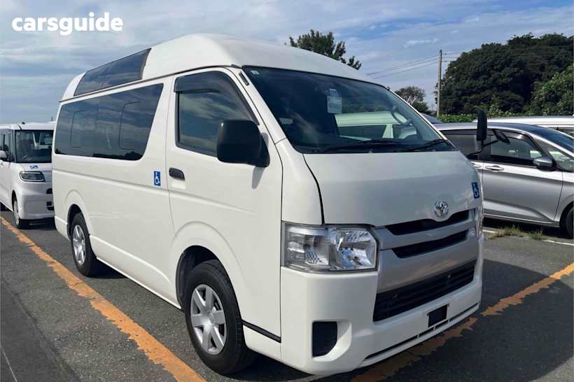 White 2018 Toyota HiAce OtherCar