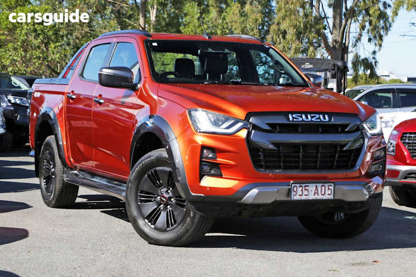 Orange 2020 Isuzu D-MAX Ute Tray X-TERRAIN 4X4