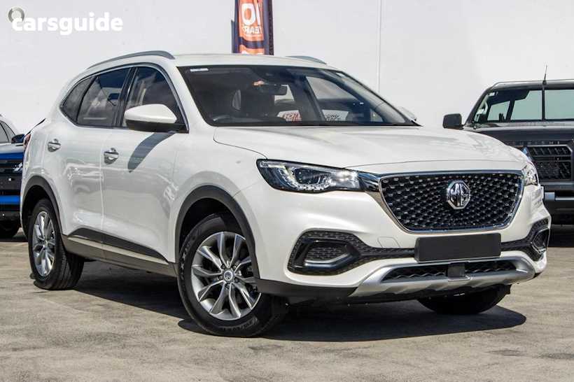 White 2022 MG HS Plus EV SUV EXCITE F