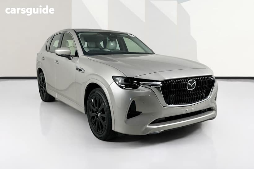 Beige 2023 Mazda CX-60 Wagon P50E Azami Phev