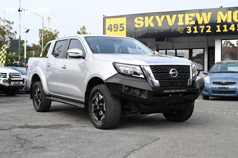Silver 2021 Nissan Navara Ute Tray ST-X 4X4