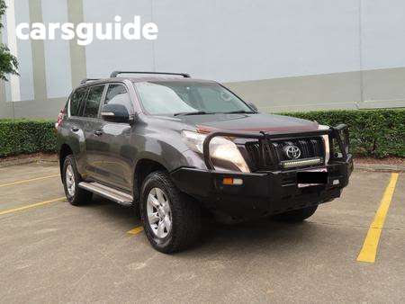 Grey 2015 Toyota Landcruiser Prado SUV GX 4X4