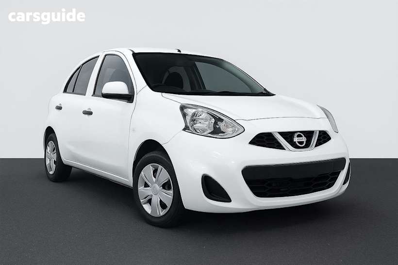 White 2015 Nissan Micra Hatchback St