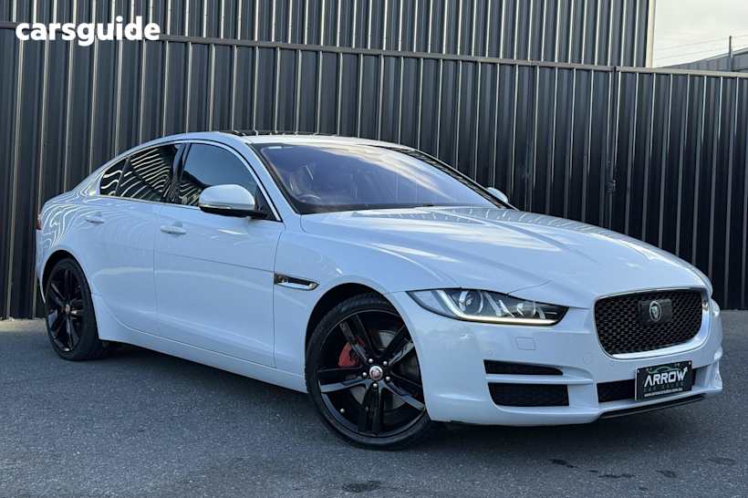 White 2015 Jaguar XE Sedan 20T PRESTIGE R