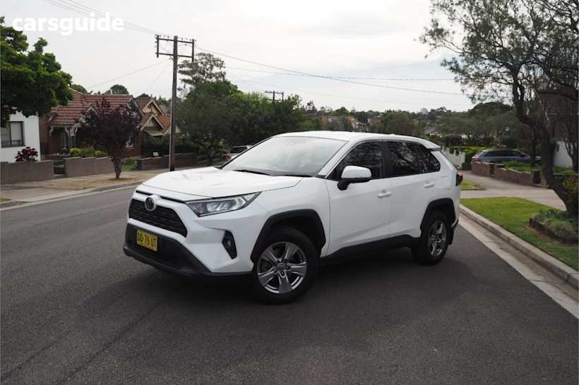 White 2022 Toyota RAV4 SUV GX