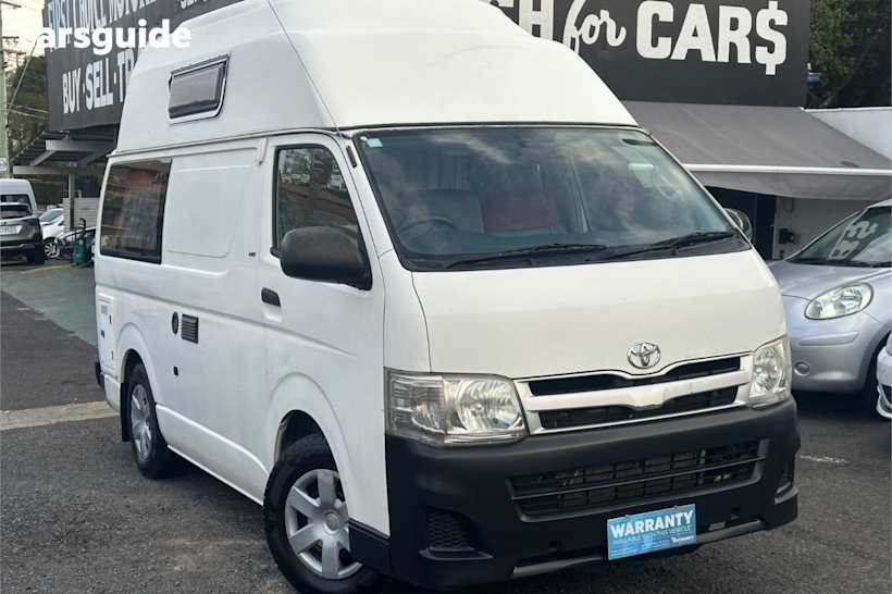 White 2005 Toyota HiAce Commercial R