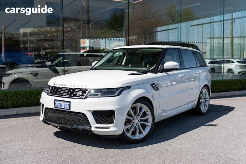 White 2018 Land Rover Range Rover Sport Wagon Sdv6 Se