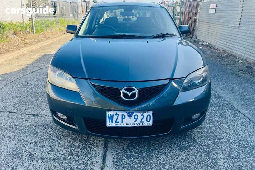 Black 2009 Mazda 3 Sedan Maxx Sport