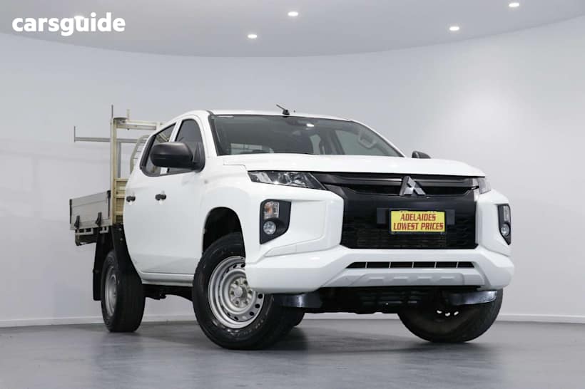 White 2020 Mitsubishi Triton Ute Tray GLX ADAS R