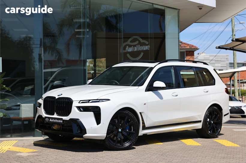 White 2025 BMW X7 SUV XDRIVE40I M SPORT 4X4