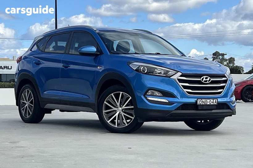 Blue 2017 Hyundai Tucson Wagon Active X (Fwd)