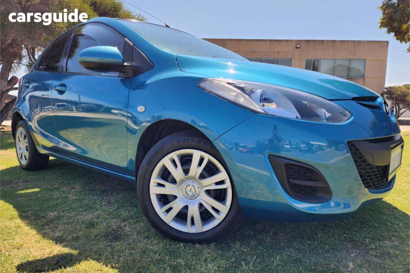 Blue 2013 Mazda 2 Hatchback Neo