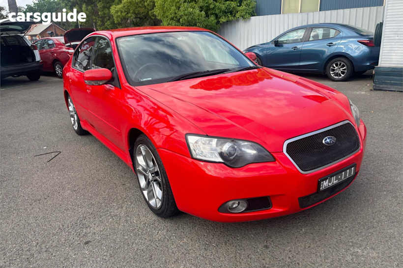 Red 2006 Subaru Liberty Sedan 3.0R SPEC.B BLITZEN 4WD
