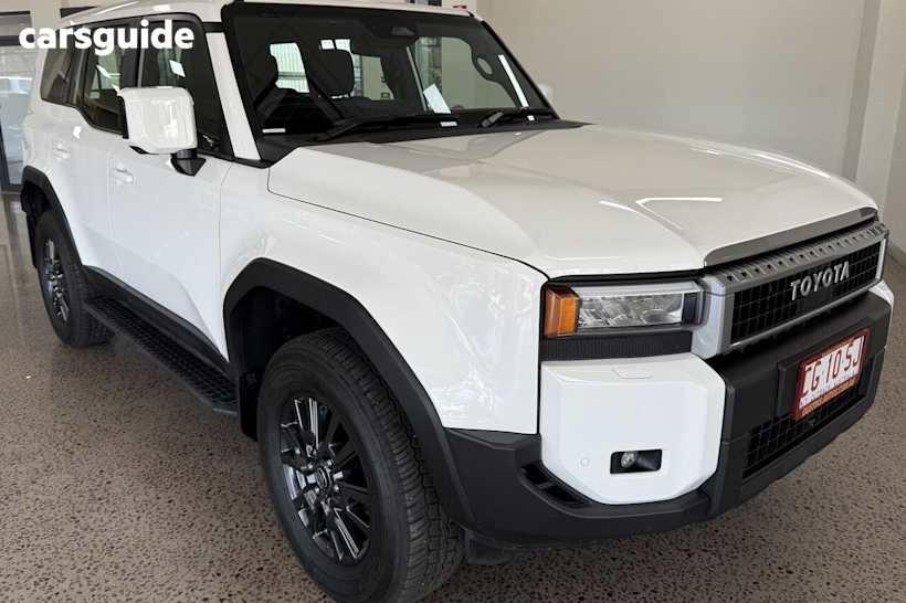 White 2025 Toyota Landcruiser Prado Wagon Gx