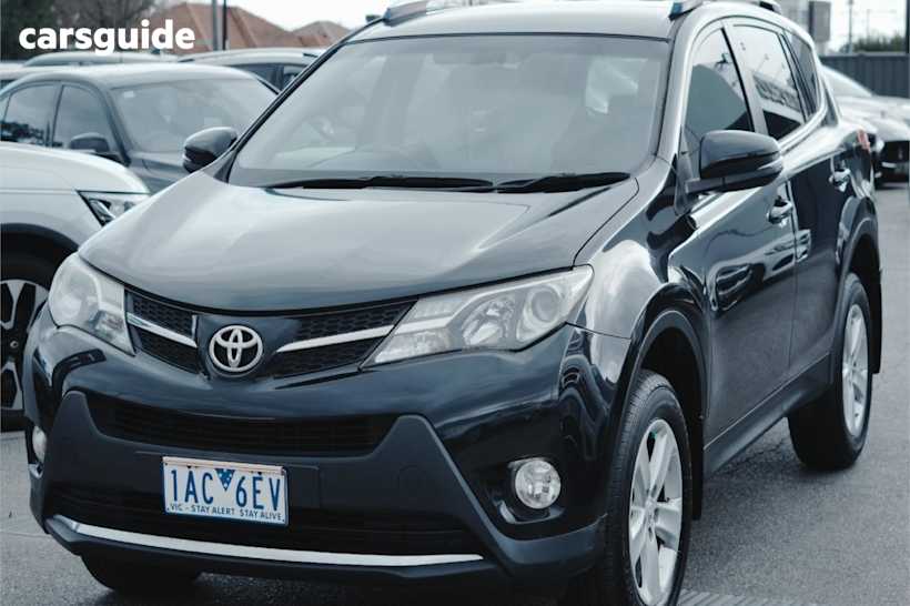 Black 2013 Toyota RAV4 SUV GXL F