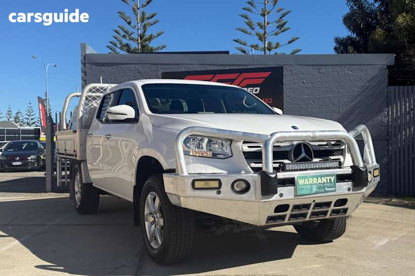 White 2019 Mercedes-Benz X250 Dual Cab Pick-up D Progressive (4Matic)