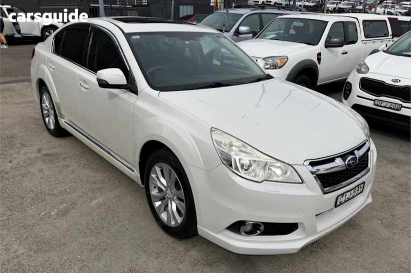 White 2012 Subaru Liberty Sedan 2.5X