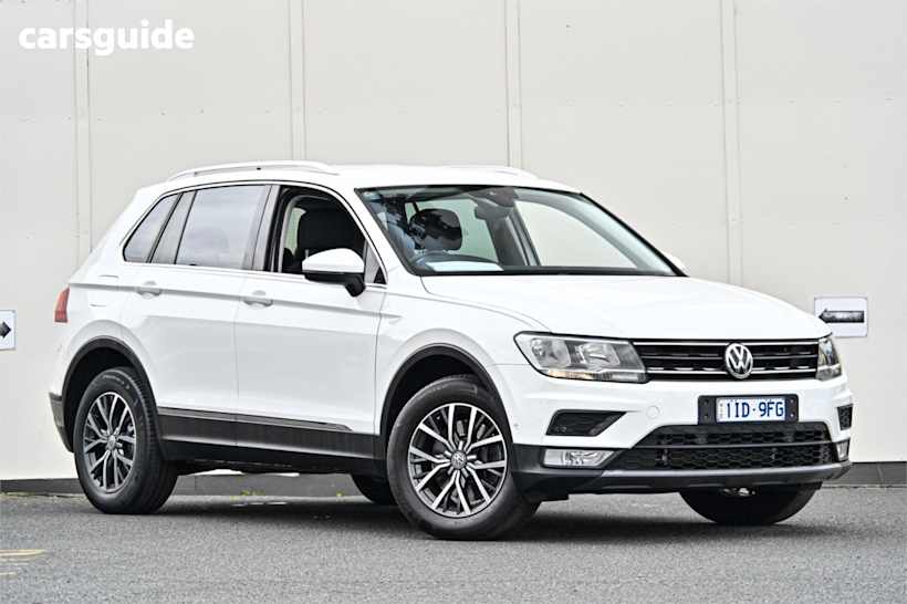 White 2016 Volkswagen Tiguan SUV 132TSI COMFORTLINE 4WD