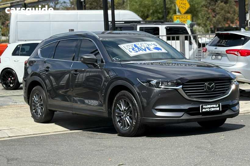 Grey 2020 Mazda CX-8 SUV TOURING F