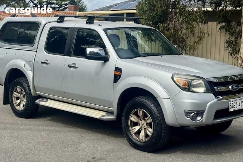 Silver 2011 Ford Ranger Dual Cab Utility Xlt 3.2 (4X4)