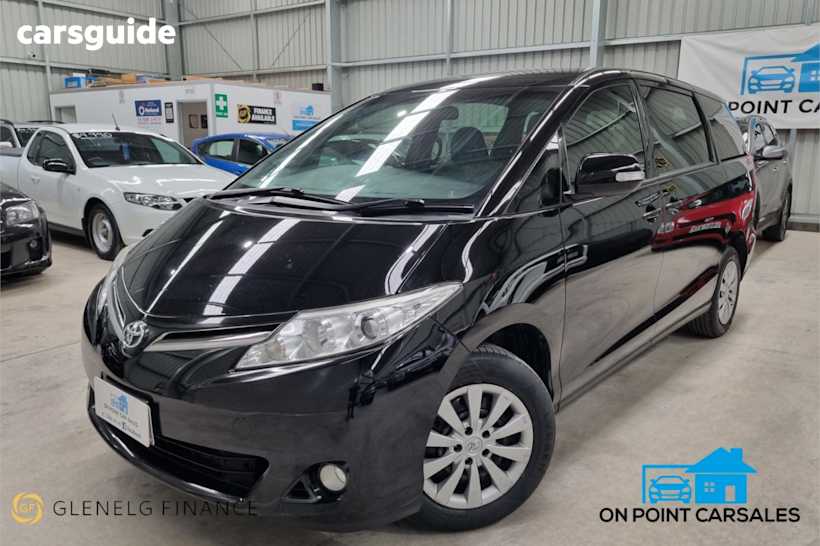 Black 2016 Toyota Tarago SUV GLI F
