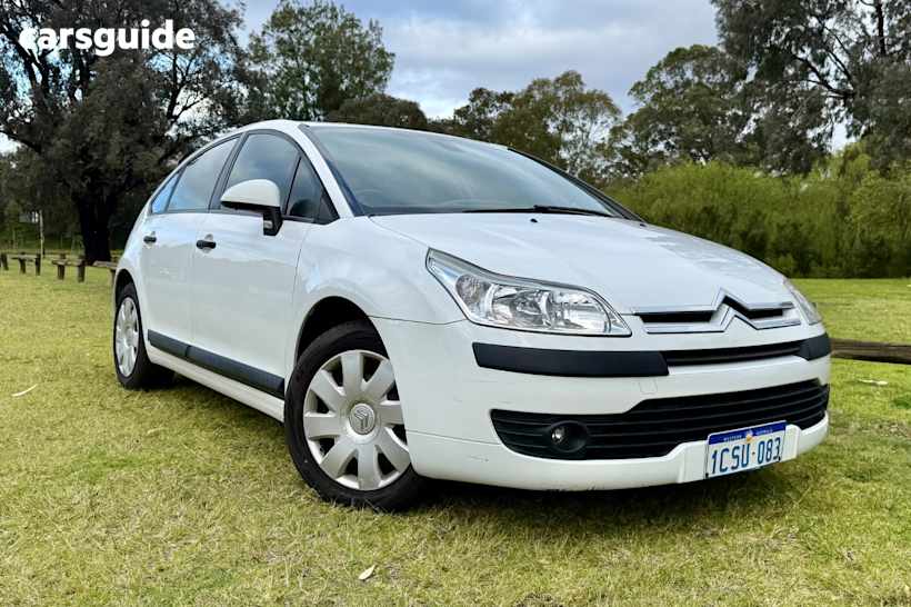 White 2008 Citroen C4 Hatchback Sx 1.6 Hdi