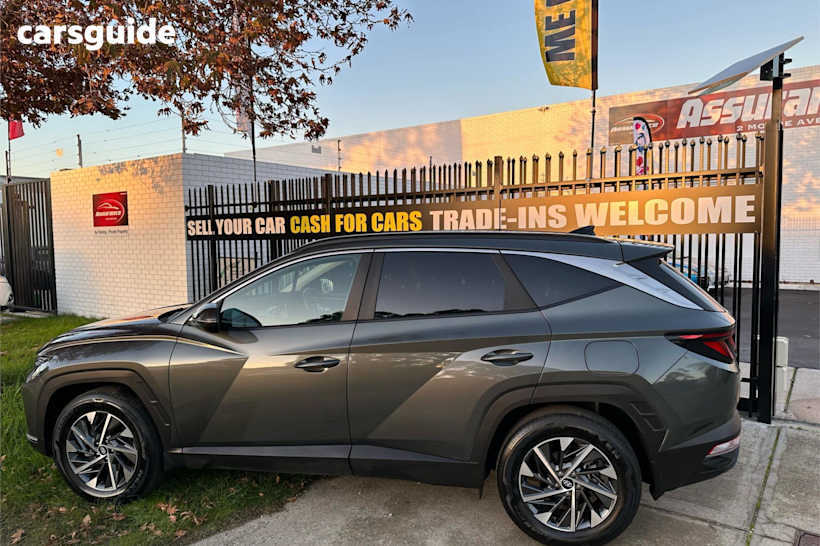 Grey 2023 Hyundai Tucson Wagon Elite (Fwd)