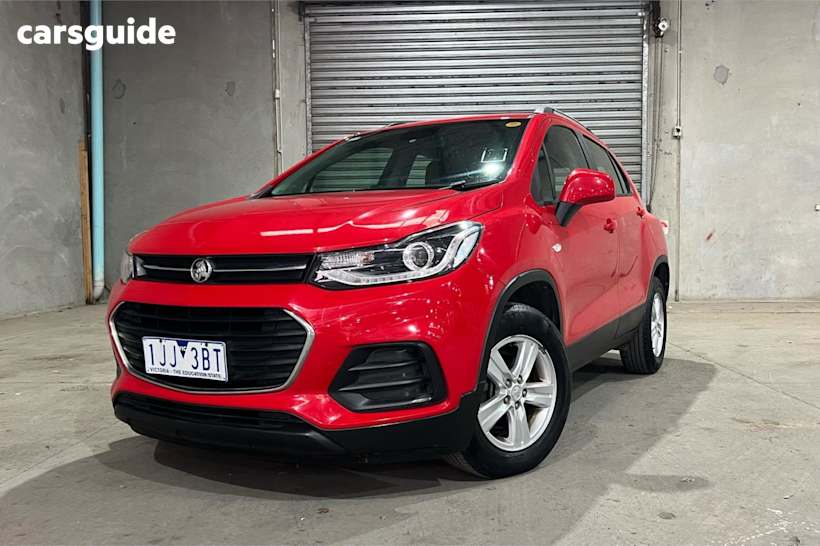 Red 2017 Holden Trax SUV LS F