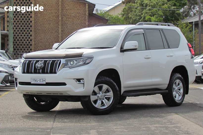White 2023 Toyota Landcruiser Prado SUV GXL 4X4