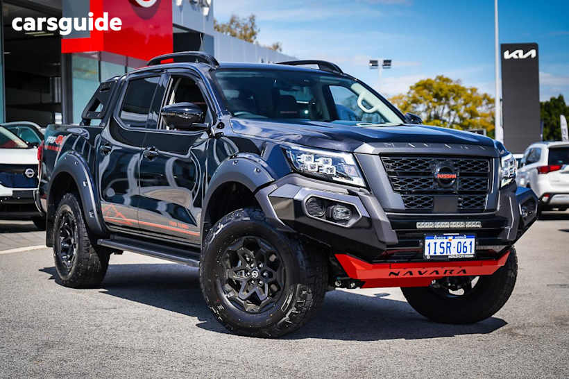 Black 2025 Nissan Navara Dual Cab Pick-up Pro-4X Warrior (4X4)