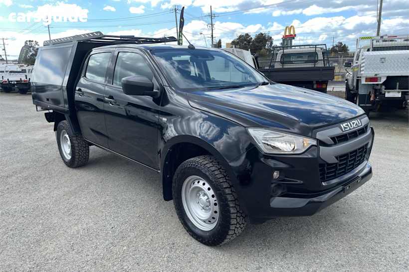 Black 2021 Isuzu D-MAX Ute Tray SX HIGH RIDE R