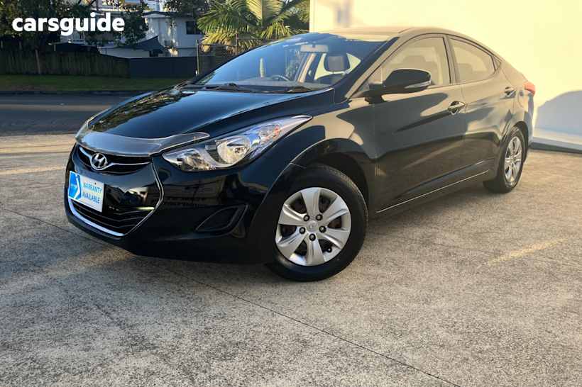 Black 2012 Hyundai Elantra Sedan Active