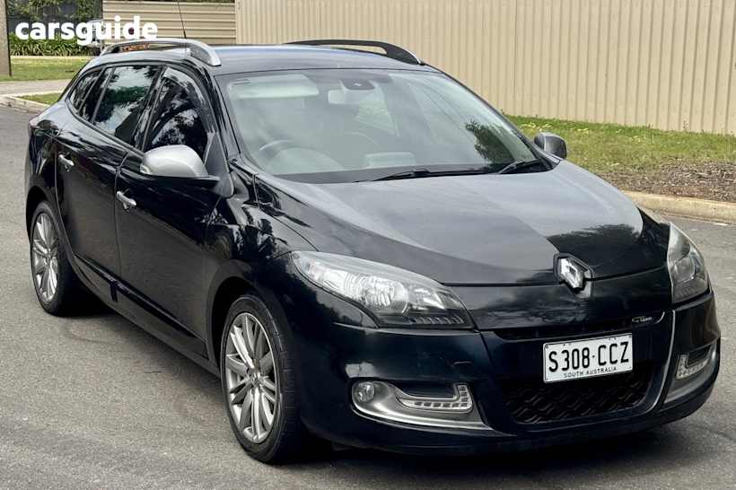 Black 2013 Renault Megane Hatchback Gt-Line