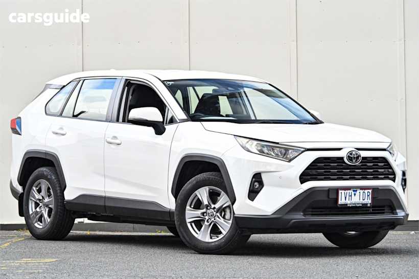 White 2022 Toyota RAV4 SUV GX F