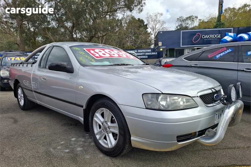 Silver 2005 Ford Falcon Ute Ute Tray XL R