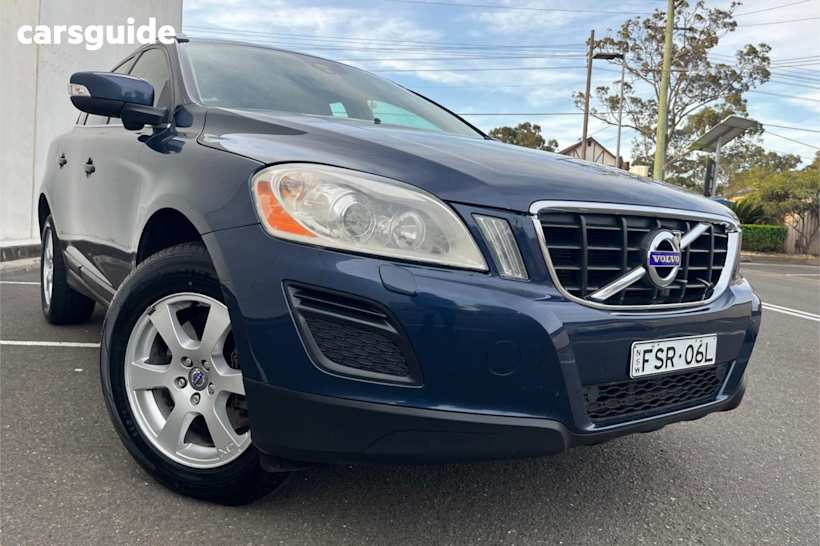 Blue 2012 Volvo XC60 Wagon 3.2 Teknik